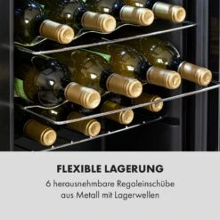 Shiraz 28 Uno Weinkühlschrank 74l 28Fl Touch-Bedienfeld 5-18°C 19 Shiraz 28 Uno Weinkühlschrank 74l 28Fl Touch-Bedienfeld 5-18°C -Haushaltsgeräte Store 10035029 de 0008 logo