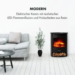 Bormio S Smart Elektrokamin 950/1900W Thermostat Wochentimer -Haushaltsgeräte Store 10035088 de 0003 logo