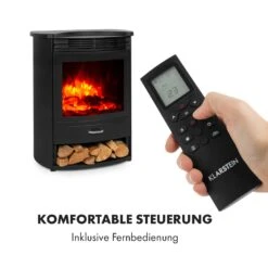 Bormio S Smart Elektrokamin 950/1900W Thermostat Wochentimer -Haushaltsgeräte Store 10035088 de 0005 logo