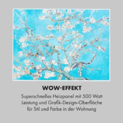 Wonderwall Air Art Smart Infrarotheizung 80x60cm 500W Wandmontage Blüten -Haushaltsgeräte Store 10035120 de 0005 logo