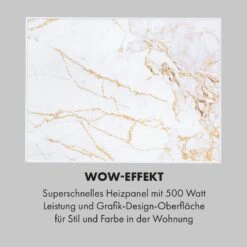 Wonderwall Air Art Smart Infrarotheizung 80x60cm 500W Wandmontage Marmor -Haushaltsgeräte Store 10035123 de 0005 logo
