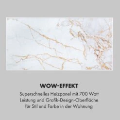 Wonderwall Air Art Smart Infrarotheizung 120x60cm 700W Wandinstallation App-Steuerung Marmor I -Haushaltsgeräte Store 10035131 de 0005 logo