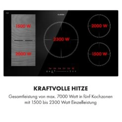 Delicatessa 90 Hybrid Einbaukochfeld Induktion 5 Zonen 7400W -Haushaltsgeräte Store 10035181 de 0004 logo