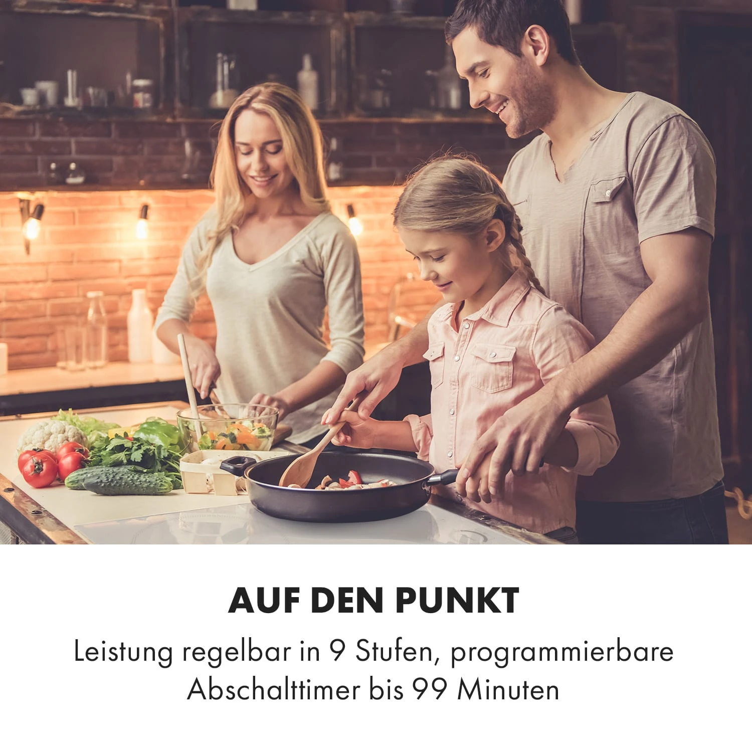 Delicatessa 60 Hybrid Einbaukochfeld Induktion 4 Zonen 7000W 4 Delicatessa 60 Hybrid Einbaukochfeld Induktion 4 Zonen 7000W – Bild 2