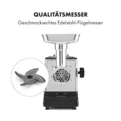 Kraftprotz Elektrischer Fleischwolf 700 W Kupfermotor Hack Wurst Kebbe Edelstahl 13 Kraftprotz Elektrischer Fleischwolf 700 W Kupfermotor Hack Wurst Kebbe Edelstahl -Haushaltsgeräte Store 10035233 de 0004 logo