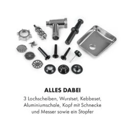 Kraftprotz Elektrischer Fleischwolf 700 W Kupfermotor Hack Wurst Kebbe Edelstahl 15 Kraftprotz Elektrischer Fleischwolf 700 W Kupfermotor Hack Wurst Kebbe Edelstahl -Haushaltsgeräte Store 10035233 de 0006 logo