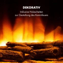 Heat 'n Beat Elektrischer Kamin 900/1800W LED Bluetooth-Speaker Flammenillusion -Haushaltsgeräte Store 10035262 de 0006 logo