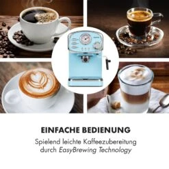 Espressionata Gusto Espressomaschine 1100W 15 Bar Druck -Haushaltsgeräte Store 10035377 de 0004 logo