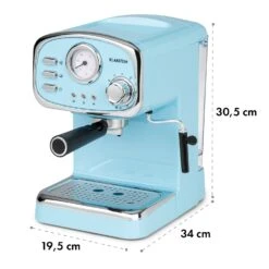 Espressionata Gusto Espressomaschine 1100W 15 Bar Druck -Haushaltsgeräte Store 10035377 yy 0009 logo Klarstein Espressionata Gusto Espressomaschine