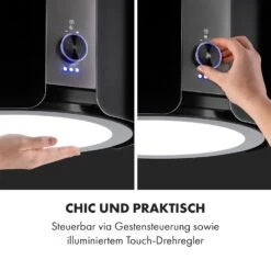 Skyfall Smart Inselabzugshaube Ø45cm Umluft 402m³/h LED -Haushaltsgeräte Store 10035379 de 0004 logo