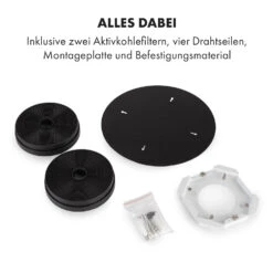 Skyfall Smart Inselabzugshaube Ø45cm Umluft 402m³/h LED -Haushaltsgeräte Store 10035379 de 0007 logo