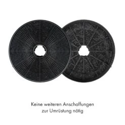Aktivkohlefilter Skyfall Smart Abzugshaube Ersatzteil 17,5x3,5cm (ØxH) -Haushaltsgeräte Store 10035387 de 0003 logo