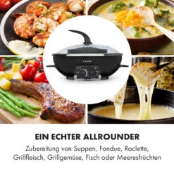Szechuan 2-in-1 Hot Pot Und Grillplatte 5l Vol. 1350 / 600 W -Haushaltsgeräte Store 10035431 de 0005 logo
