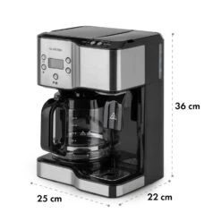 Caldetto Kaffeemaschine 1900W Heißwasserspender -Haushaltsgeräte Store 10035476 yy 0008 logo Klarstein Caldetto Kaffeemaschine schwarz