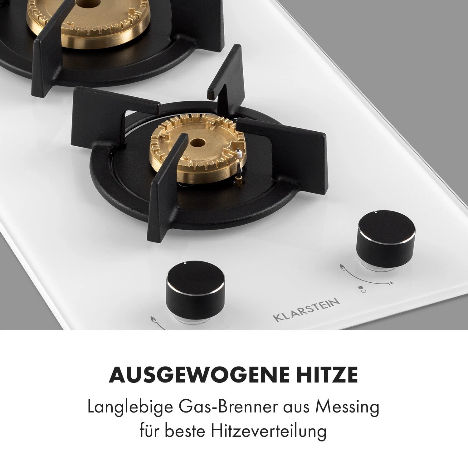 Goldflame Domino Gaskochfeld 2-flammig Messing-Brenner Glaskeramik 5 Goldflame Domino Gaskochfeld 2-flammig Messing-Brenner Glaskeramik – Bild 3