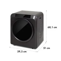 EZ Dry Wäschetrockner Ablufttrockner 1500W 6kg 60cm 18 EZ Dry Wäschetrockner Ablufttrockner 1500W 6kg 60cm -Haushaltsgeräte Store 10035544 yy 0008 logo Klarstein Waeschetrockner EZ Dry grau