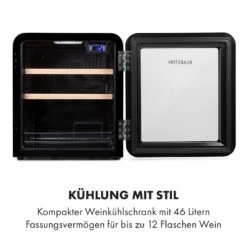 Vinetage 12 Getränkekühler Kühlschrank 48 Liter 4-22°C Retro-Design -Haushaltsgeräte Store 10035568 de 0003 logo