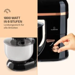 Lucia Elegance Küchenmaschine Mixer Fleischwolf 2000W BPA-frei 12 Lucia Elegance Küchenmaschine Mixer Fleischwolf 2000W BPA-frei -Haushaltsgeräte Store 10035639 de 0003 logo