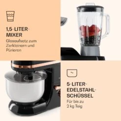 Lucia Elegance Küchenmaschine Mixer Fleischwolf 2000W BPA-frei 15 Lucia Elegance Küchenmaschine Mixer Fleischwolf 2000W BPA-frei -Haushaltsgeräte Store 10035639 de 0006 logo