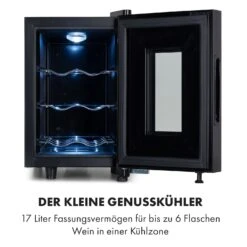 Bellevin 6 Uno Weinkühlschrank 17 Liter 11-18 °C SingleZone LED 13 Bellevin 6 Uno Weinkühlschrank 17 Liter 11-18 °C SingleZone LED -Haushaltsgeräte Store 10035858 de 0003 logo