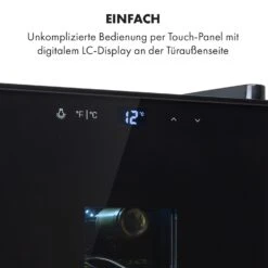 Bellevin 6 Uno Weinkühlschrank 17 Liter 11-18 °C SingleZone LED 14 Bellevin 6 Uno Weinkühlschrank 17 Liter 11-18 °C SingleZone LED -Haushaltsgeräte Store 10035858 de 0004 logo