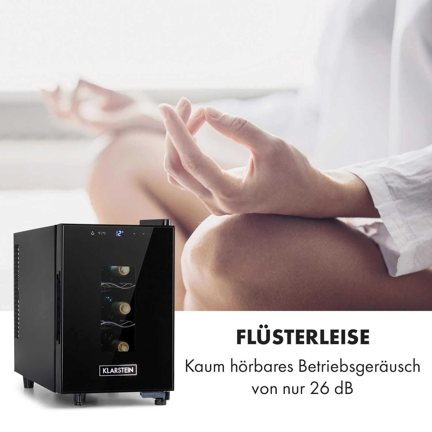 Bellevin 6 Uno Weinkühlschrank 17 Liter 11-18 °C SingleZone LED 7 Bellevin 6 Uno Weinkühlschrank 17 Liter 11-18 °C SingleZone LED – Bild 5