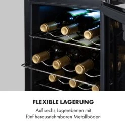 Bellevin 18 Uno Weinkühlschrank 50 Liter 11-18 °C LED Touch SingleZone -Haushaltsgeräte Store 10035863 de 0007 logo