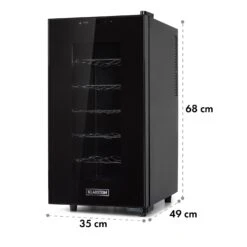 Bellevin 18 Uno Weinkühlschrank 50 Liter 11-18 °C LED Touch SingleZone -Haushaltsgeräte Store 10035863 yy 0008 logo