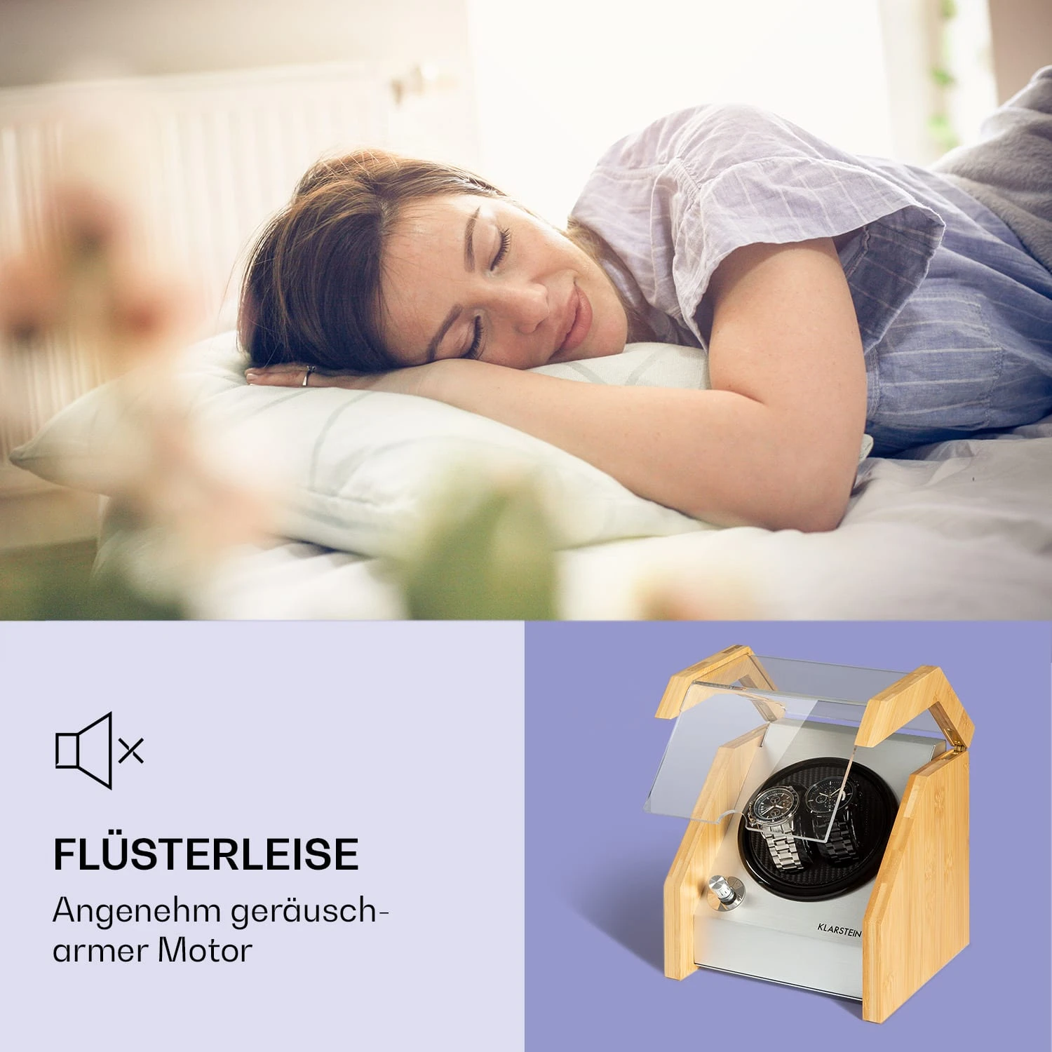 Garonne 2 Uhrenbeweger 1 Drehteller 2 Uhren 3 Speeds 4 Modi Bambus 6 Garonne 2 Uhrenbeweger 1 Drehteller 2 Uhren 3 Speeds 4 Modi Bambus – Bild 4