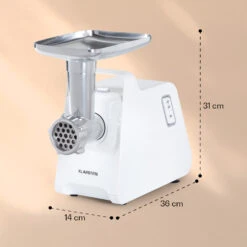 Mighty Mince Elektrischer Fleischwolf 500 - 1361 Watt 3 Lochscheiben -Haushaltsgeräte Store 10036478 yy 0008 logo