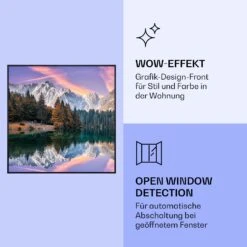 Wonderwall Air Art Smart Infrarotheizung See 60x60cm 350W -Haushaltsgeräte Store 10037816 de 0006 logo