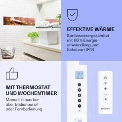 Wonderwall Air Art Smart Infrarotheizung Zug 120x30cm 350W -Haushaltsgeräte Store 10037838 de 0004 logo