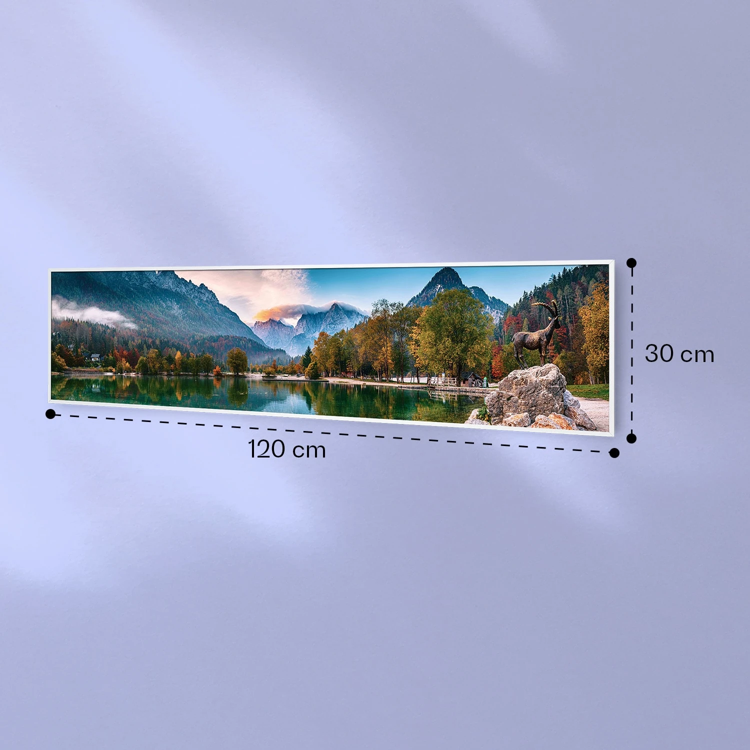 Wonderwall Air Art Smart Infrarotheizung See 120x30cm 350W 9 Wonderwall Air Art Smart Infrarotheizung See 120x30cm 350W – Bild 7