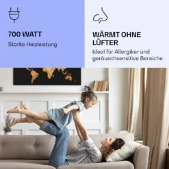 Wonderwall Air Art Smart Infrarotheizung Goldene Karte 120x60cm 700W -Haushaltsgeräte Store 10037873 de 0005 logo