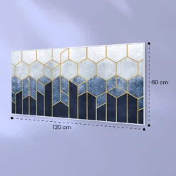 Wonderwall Air Art Smart Infrarotheizung Blaue Linie 120x60cm 700W -Haushaltsgeräte Store 10037910 yy 0007 logo