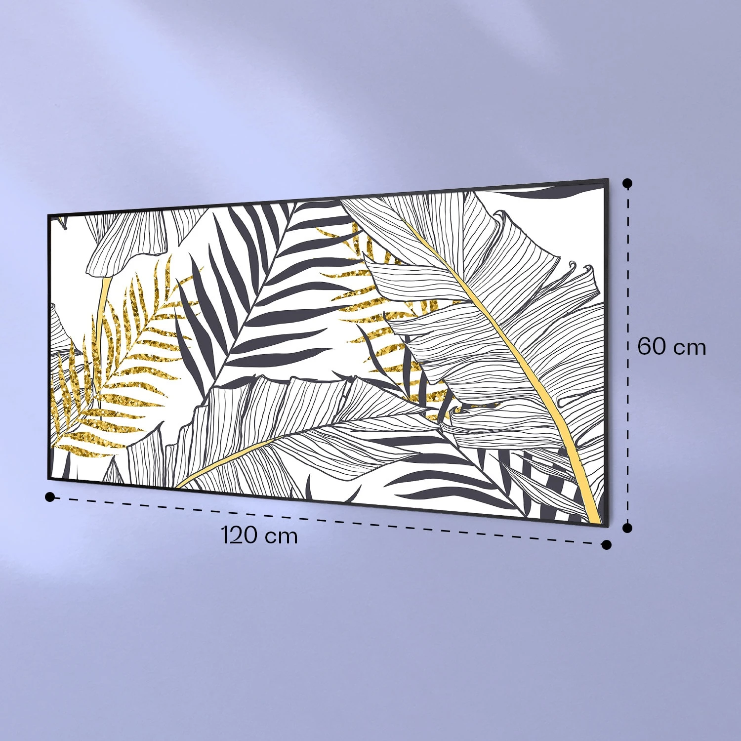 Wonderwall Air Art Smart Infrarotheizung Blatt 120x60cm 700W 9 Wonderwall Air Art Smart Infrarotheizung Blatt 120x60cm 700W – Bild 7