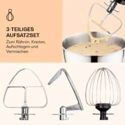 Bella Mini Rührmaschine 1200 W 6 Stufen 4 Liter Edelstahl Pulsfunktion -Haushaltsgeräte Store 10037980 de 0005 logo