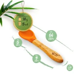 5er-Set Kinderlöffel Löffelstiel: Bambus Laffe: Silikon Bunt -Haushaltsgeräte Store 10038081 yy 0006 logo