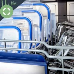 Rechteckige Glasbox 1520 Ml, 1040 Ml, 640 Ml, 370 Ml Mit Deckel 4er-Set -Haushaltsgeräte Store 10038296 yy 0006 logo