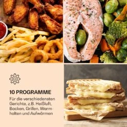 AeroVital Jumbo 3-in-1 Heißluftfritteuse Toaster Dörrautomat 1550 W 18 Liter -Haushaltsgeräte Store 10038339 de 0005 logo