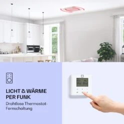 Wondersky Decken-Infrarotheizstrahler 2-er Set 350W 60x6,5x60 Cm IP44 -Haushaltsgeräte Store 10038379 de 0002 logo