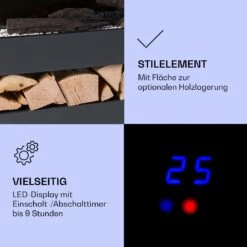 Studio Light & Fire 3 Smart Kamin 1000/2000W MDF WiFi-Steuerung -Haushaltsgeräte Store 10038384 de 0004 logo