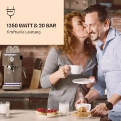 Pausa Espressomaker 1350 Watt 20 Bar Druck Wassertank: 1,4 Liter Edelstahl -Haushaltsgeräte Store 10038393 de 0002 logo