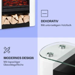 Studio 5 Arc Elektrokamin 1800 W LED-Flammen Heizlüfter Fernbedienung 13 Studio 5 Arc Elektrokamin 1800 W LED-Flammen Heizlüfter Fernbedienung -Haushaltsgeräte Store 10038400 de 0005 logo