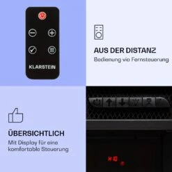 Studio 10 Arc Elektrokamin 1800 W LED-Flammen Heizlüfter Fernbedienung -Haushaltsgeräte Store 10038402 de 0003 logo