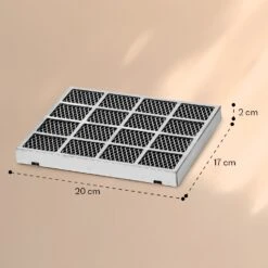 Mariana Aktivkohlefilter Zubehör Ersatz 20 X 2 X 17 Cm (BxHxT) -Haushaltsgeräte Store 10038408 yy 0004 logo