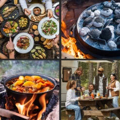 Guernsey Premium Dutch Oven 6.0 BBQ-Topf Gusseisen Standfüße Größe M / 6 Qt 13 Guernsey Premium Dutch Oven 6.0 BBQ-Topf Gusseisen Standfüße Größe M / 6 Qt -Haushaltsgeräte Store 10038642 de 0005 usp