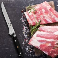 Alpha-Royal Japanese Serie 6" Boningmesser Japanischer Damast-Stahl 10 Alpha-Royal Japanese Serie 6" Boningmesser Japanischer Damast-Stahl -Haushaltsgeräte Store 10038984 de 0004 logo