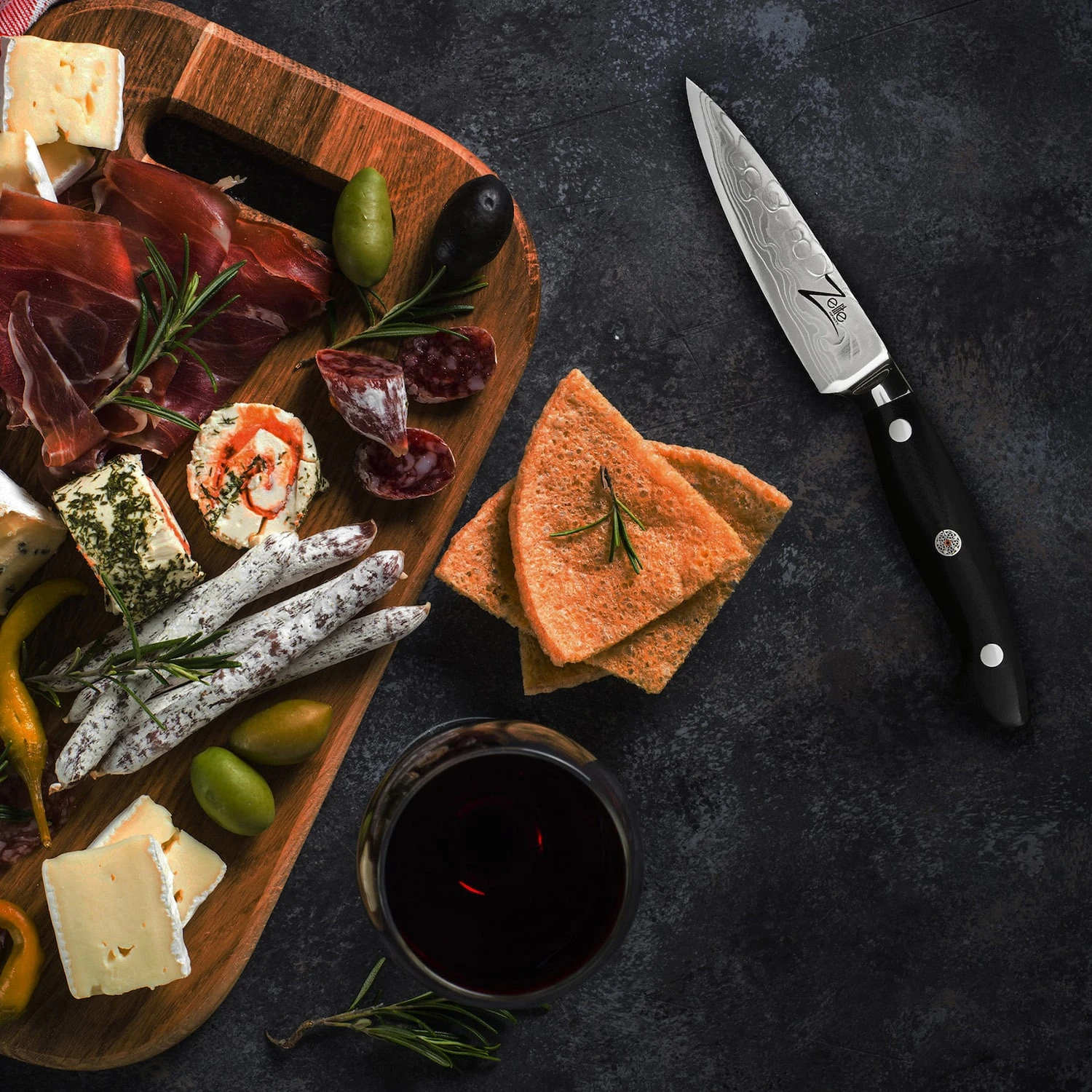 Executive-Plus Serie 4,25" Schälmesser 61 HRC Edelstahl 5 Executive-Plus Serie 4,25" Schälmesser 61 HRC Edelstahl – Bild 3