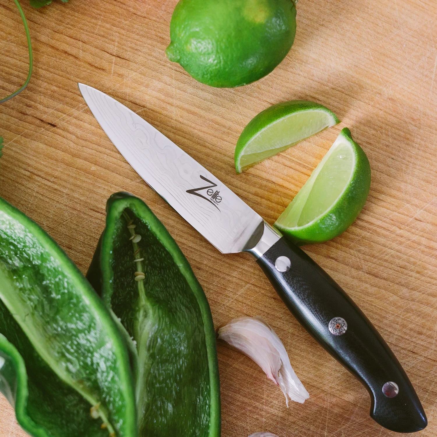 Executive-Plus Serie 4,25" Schälmesser 61 HRC Edelstahl 7 Executive-Plus Serie 4,25" Schälmesser 61 HRC Edelstahl – Bild 5